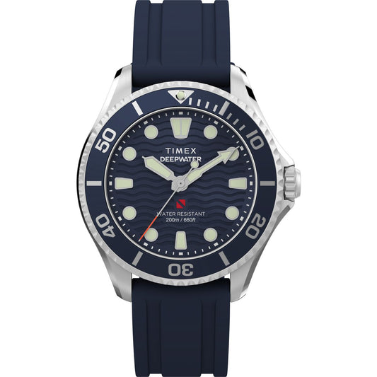 Timex Deepwater Meridian de hombre correa de caucho – TW2Y40300