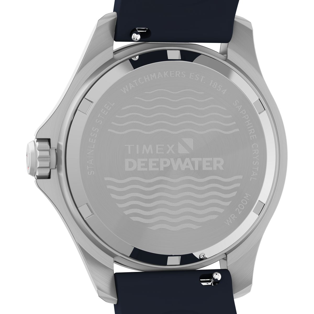 Timex Deepwater Meridian de hombre correa de caucho – TW2Y40300