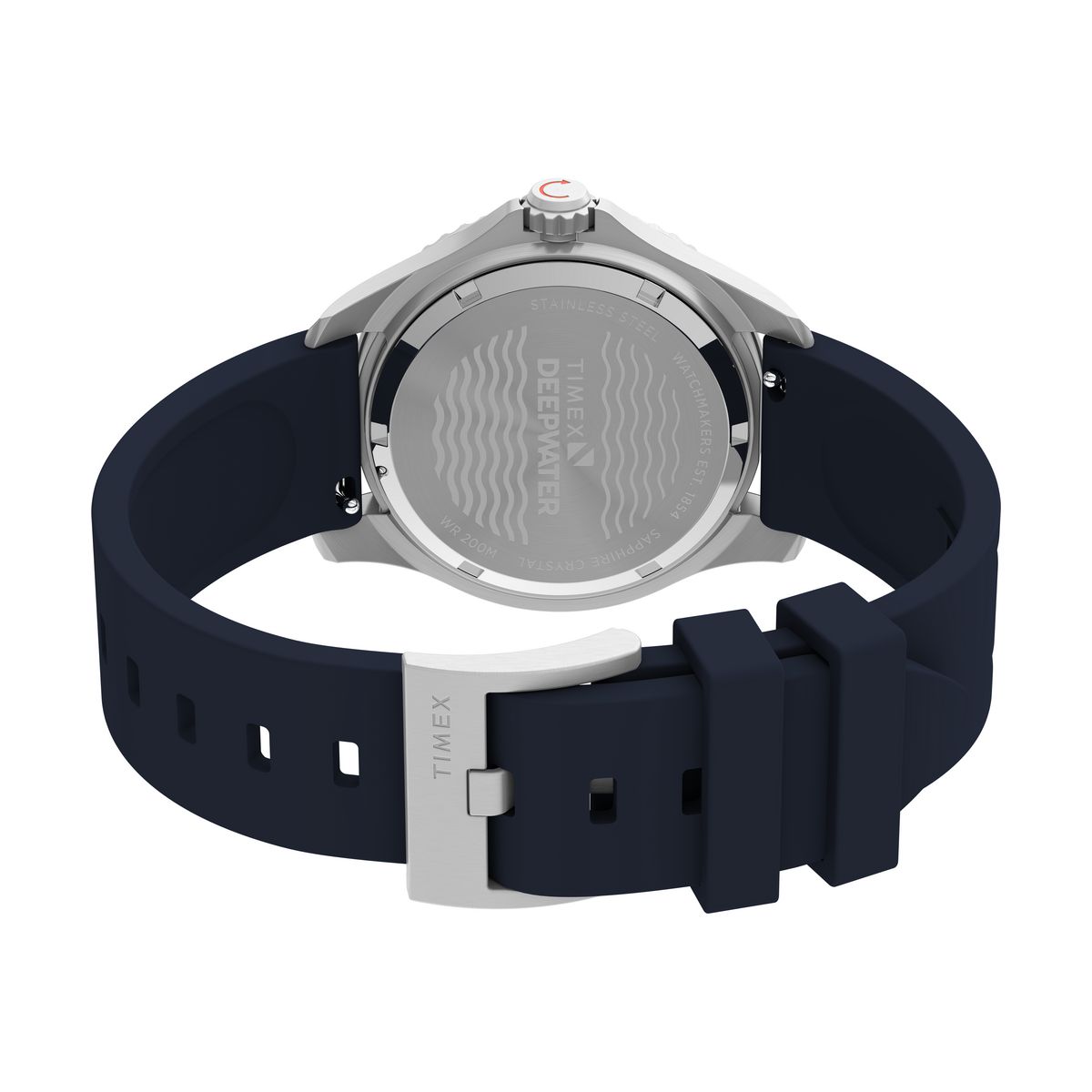 Timex Deepwater Meridian de hombre correa de caucho – TW2Y40300