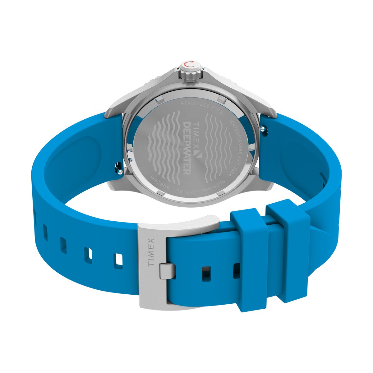 Timex Deepwater Meridian unisex pulsera de resina – TW2Y40400