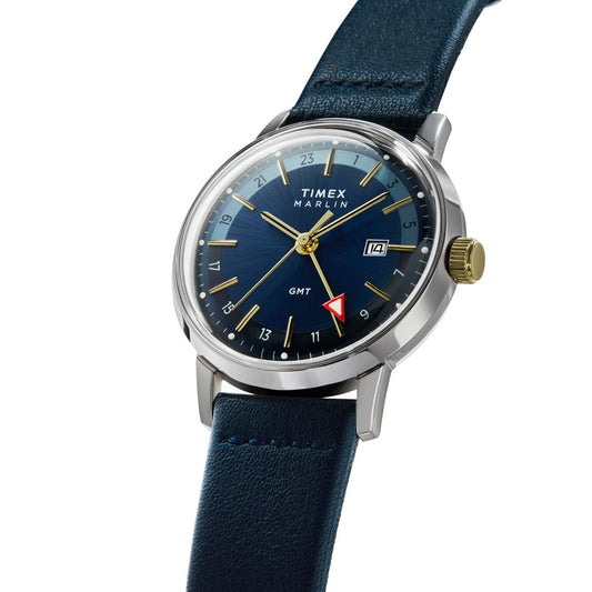 Timex Marlin de hombre correa de cuero – TW2Y47900