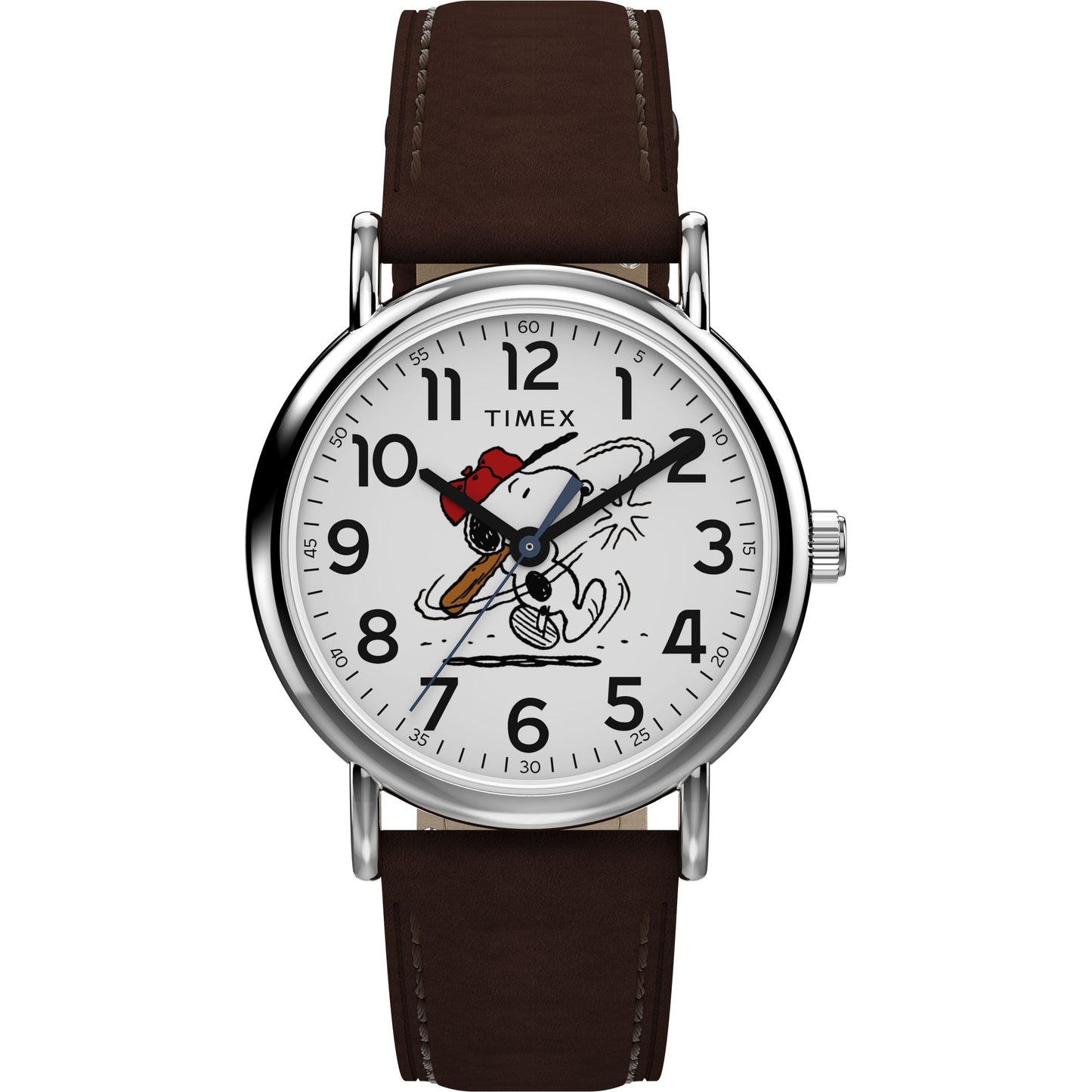 Timex Weekender Snoopy de hombre correa de cuero – TW2Y51500