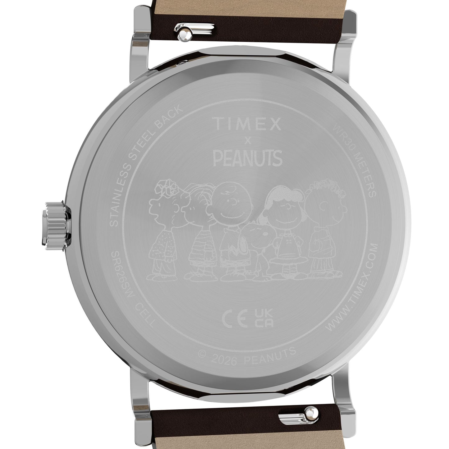 Timex Weekender Snoopy de hombre correa de cuero – TW2Y51500