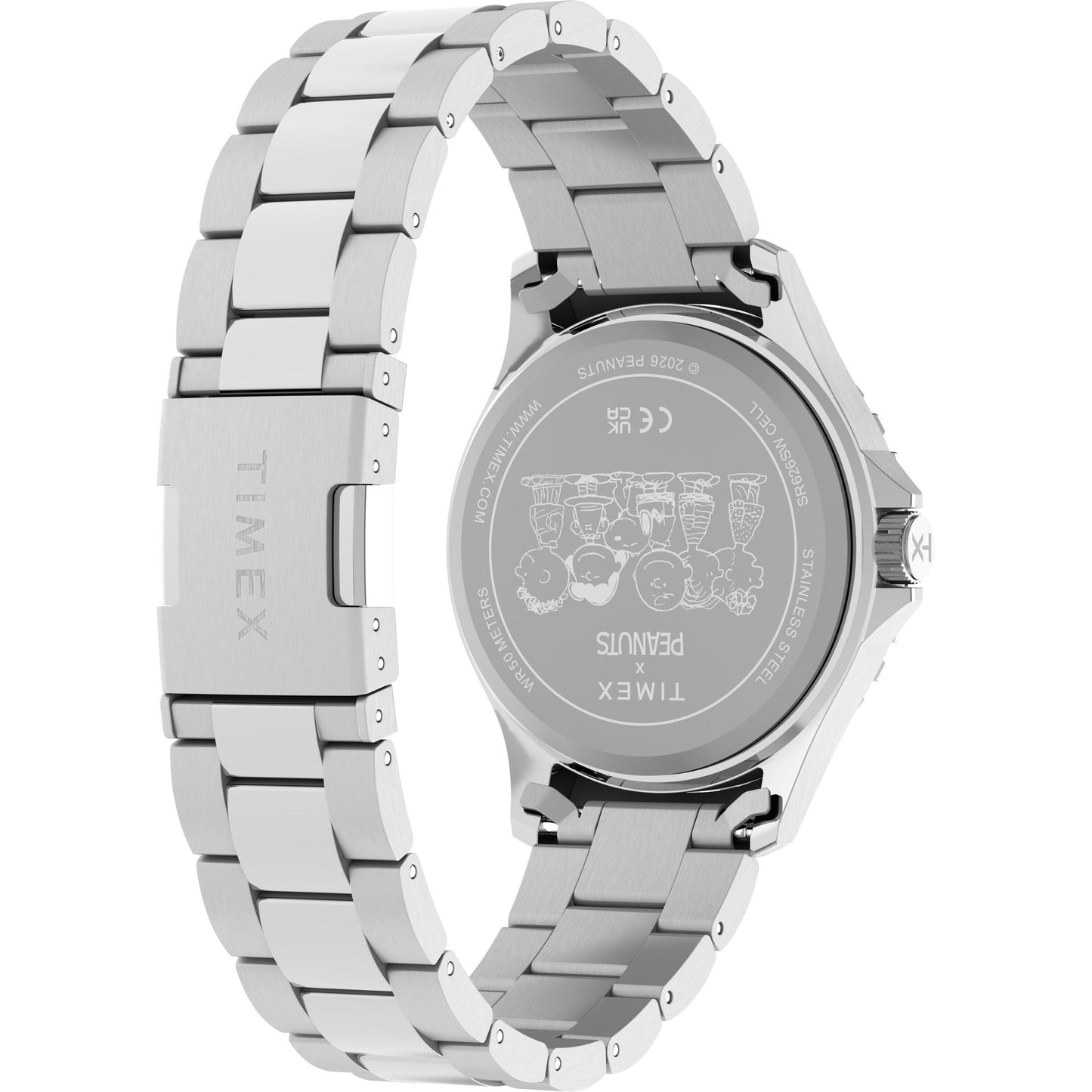Timex Snoopy Soccer de hombre correa de metal – TW2Y53900