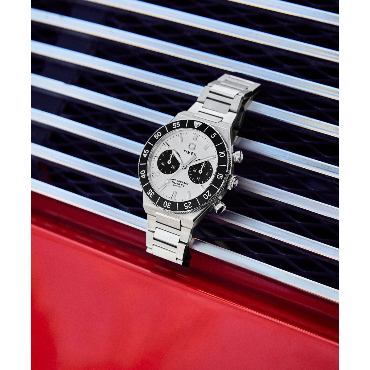 Timex Q Continental de hombre correa de metal – TW2Y55800