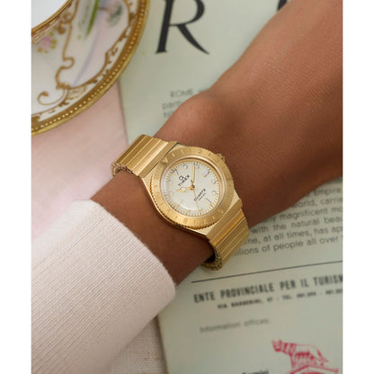 TW2Y57500 Reloj Timex Q Mini de dama correa de metal