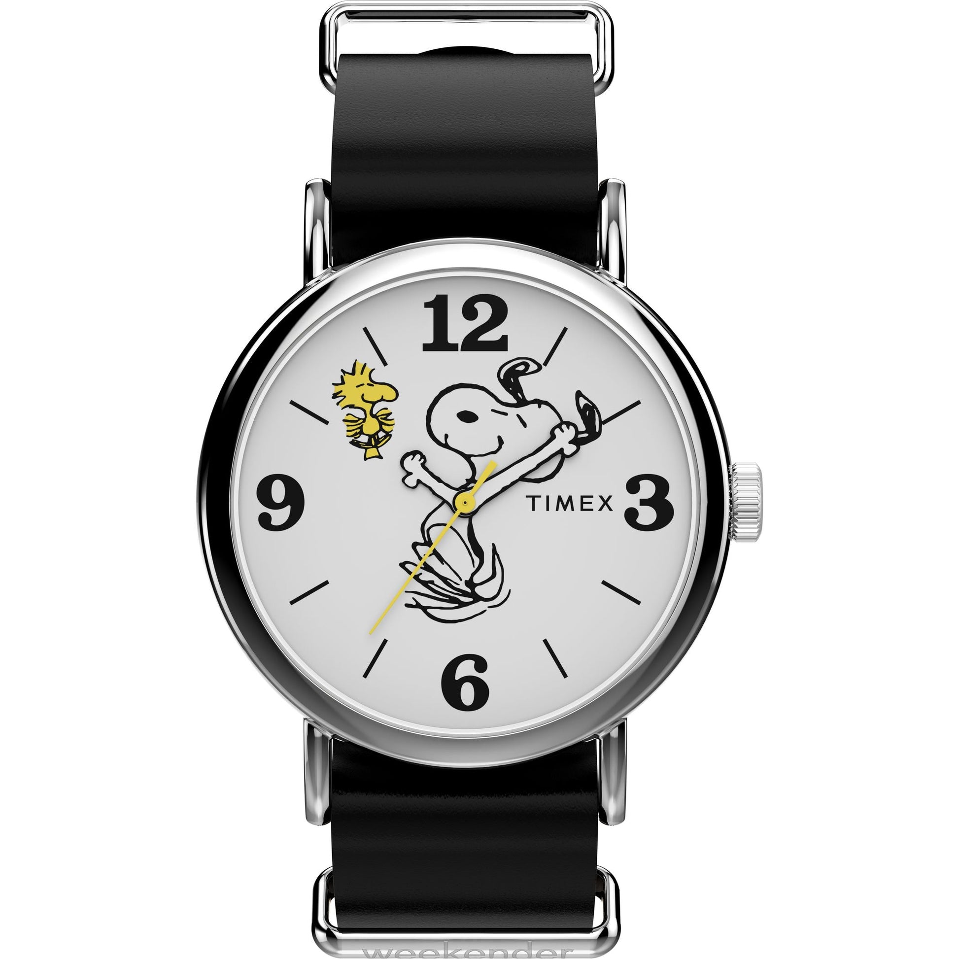 TW2Y60900 Reloj Timex Weekender Snoopy de hombre correa de piel