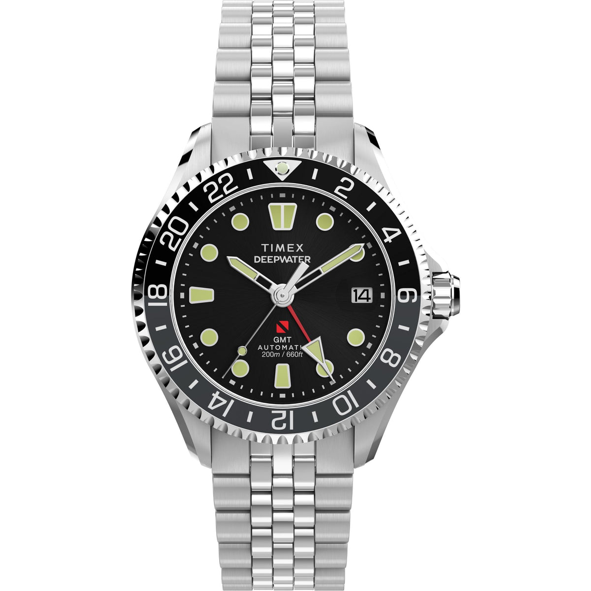 Timex Deepwater Meridian de hombre correa de metal – TW2Y63900