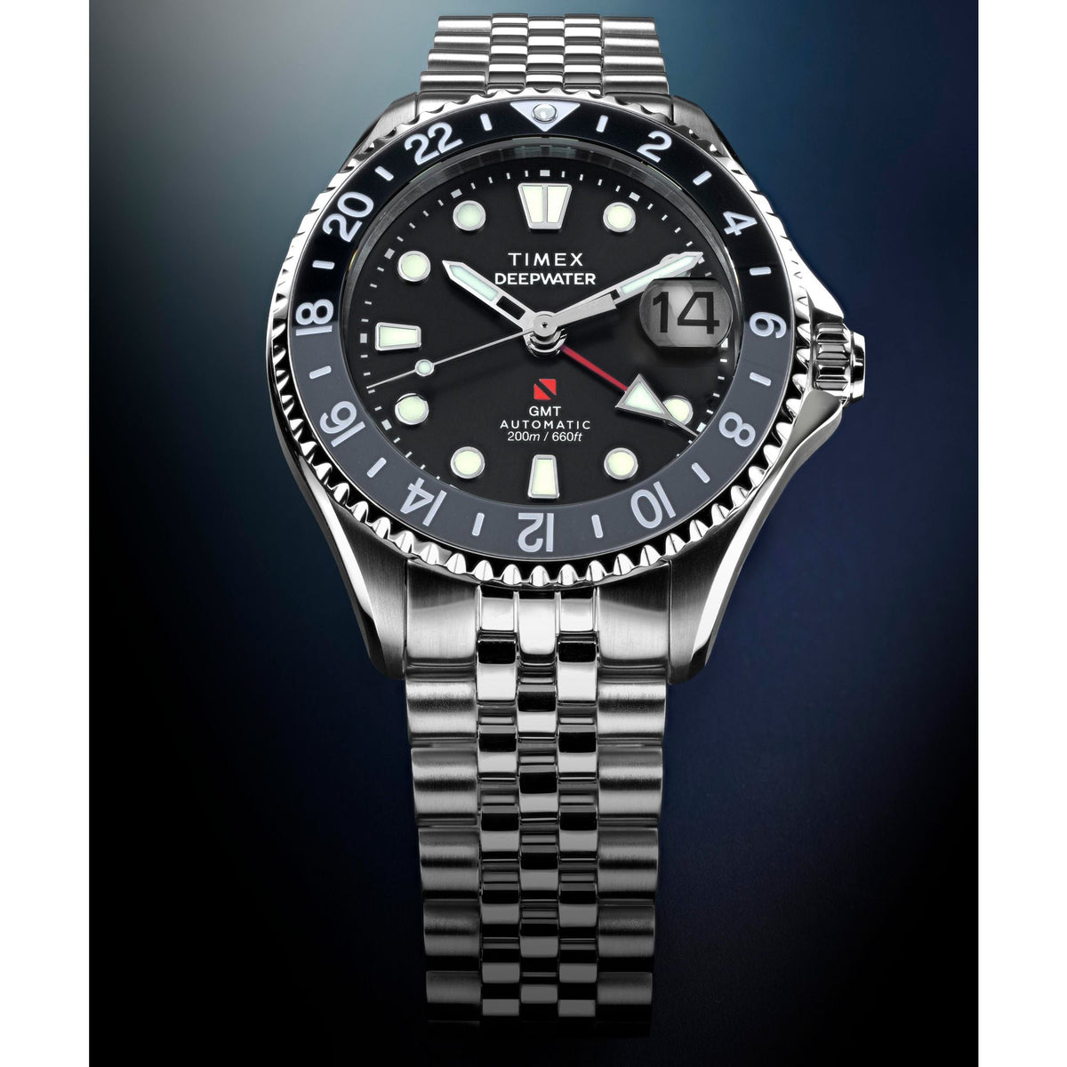 Timex Deepwater Meridian de hombre correa de metal – TW2Y63900