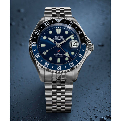 Timex Deepwater Meridian de caballero correa de metal – TW2Y64000