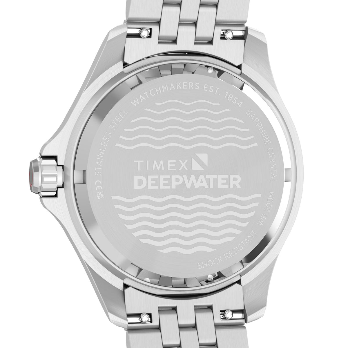 Timex Deepwater 200 Automático de caballero correa de metal – TW2Y64100