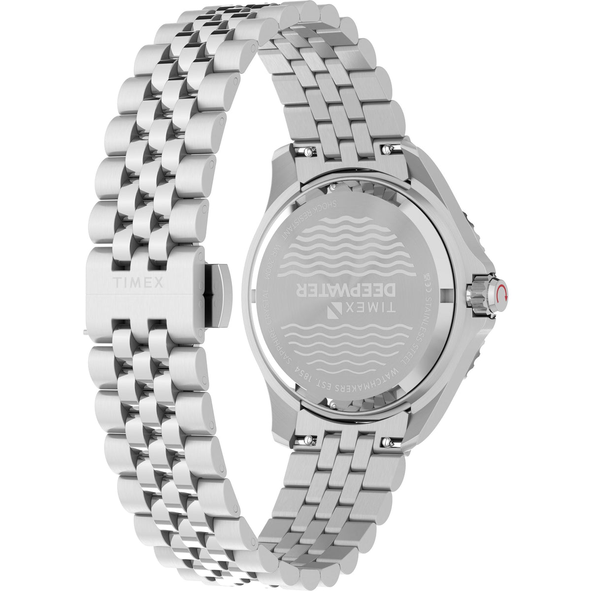 Timex Deepwater 200 Automático de caballero correa de metal – TW2Y64100