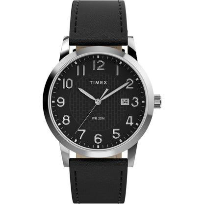 Timex Main Street de hombre correa de cuero 38 mm – TW2Y67400