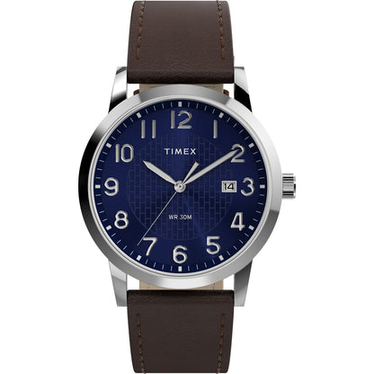 Timex Main Street de caballero pulsera de cuero – TW2Y67500