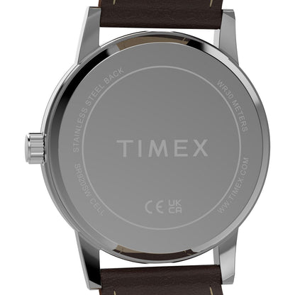 Timex Main Street de caballero pulsera de cuero – TW2Y67500