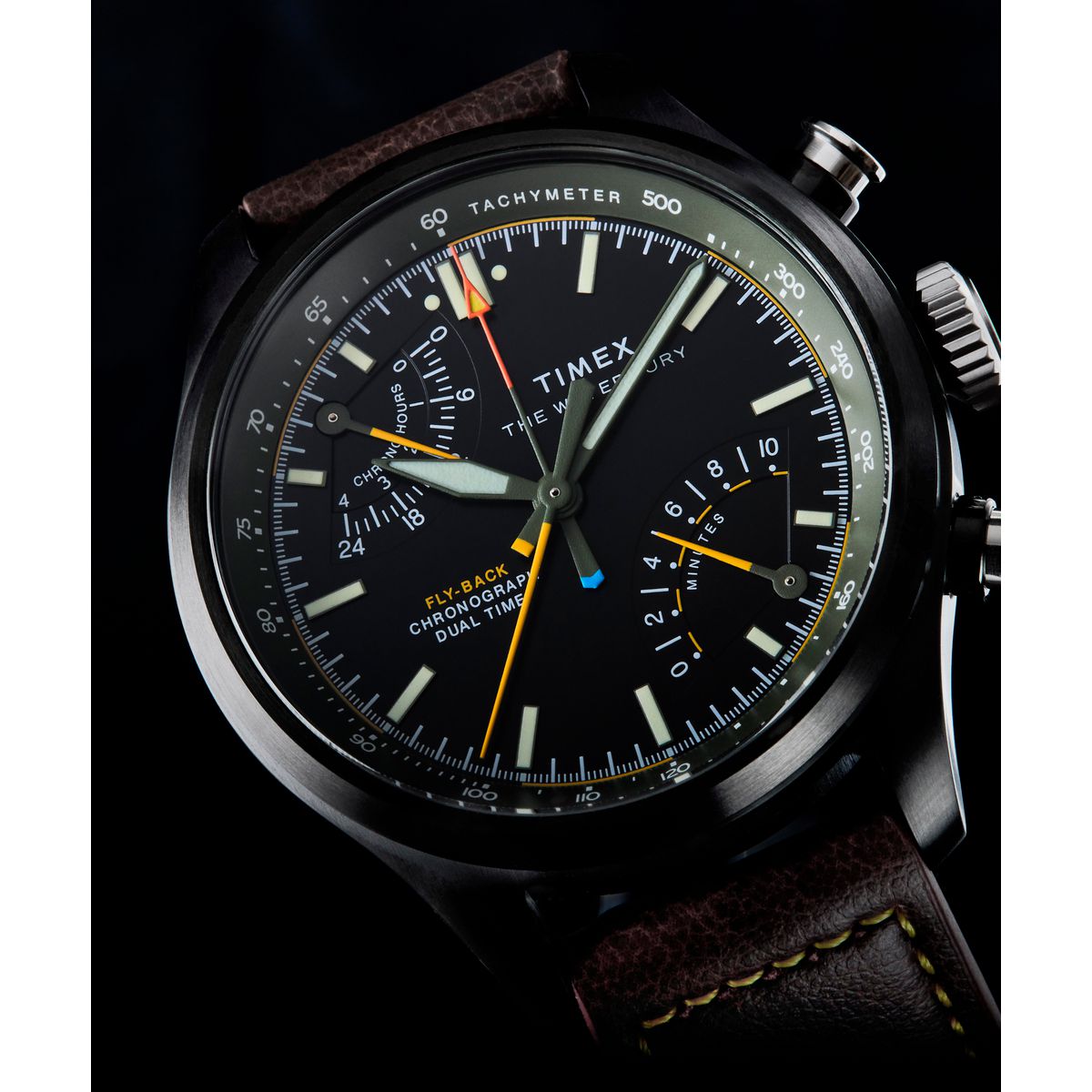 Waterbury Ace de hombre correa de cuero – TW2Y70100