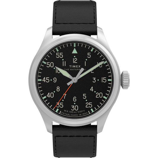 Timex Waterbury Ace de hombre correa de cuero – TW2Y70400
