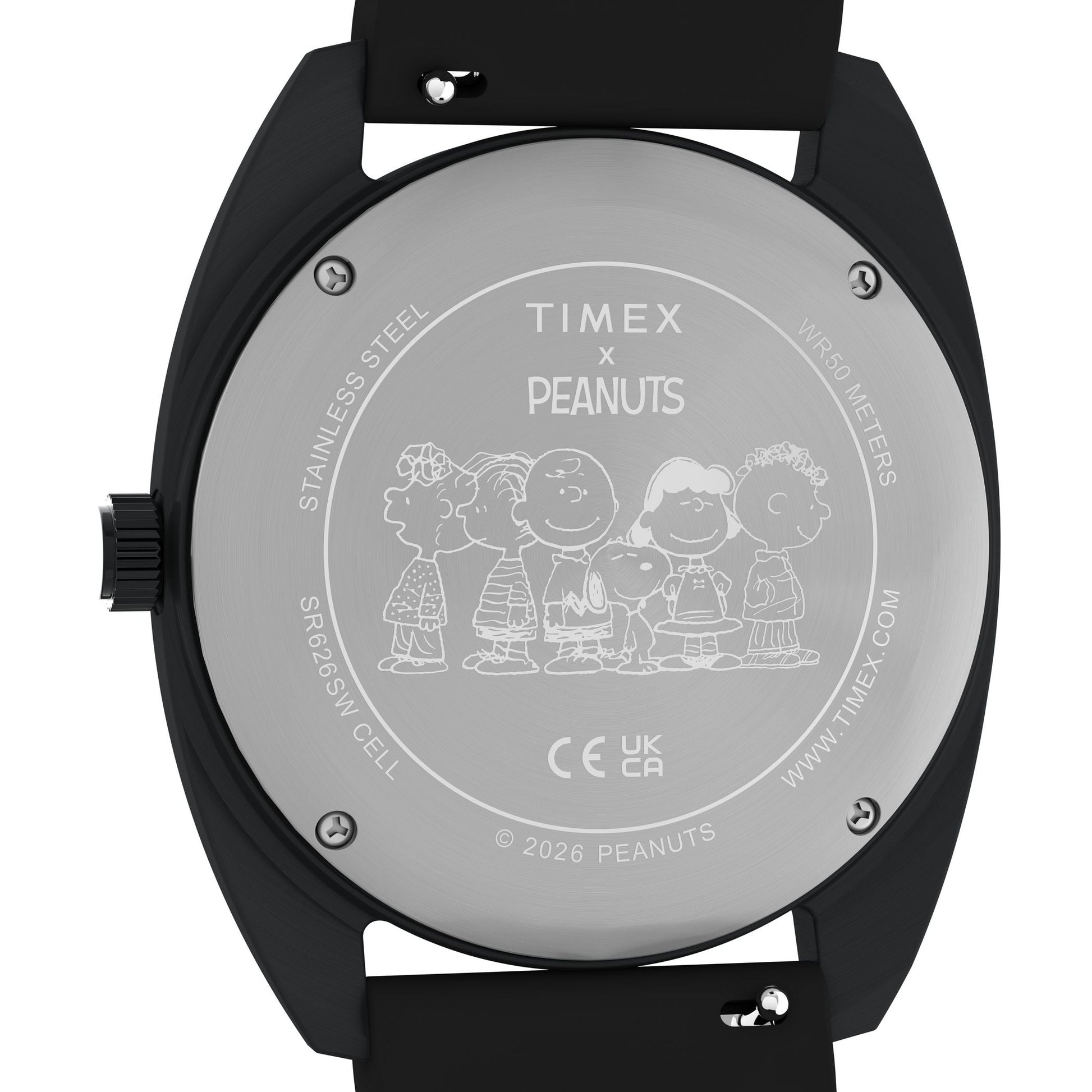 TW2Y70900 Reloj Timex X Peanuts 1979 de hombre correa de caucho
