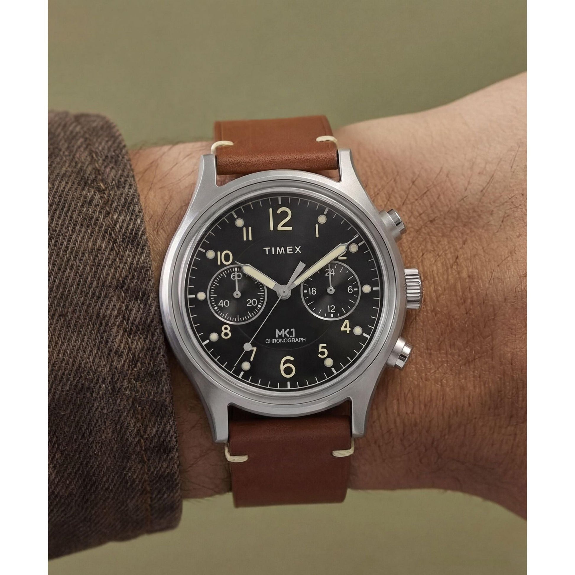 TW2Y71100 Reloj Timex MK1 de hombre correa de piel