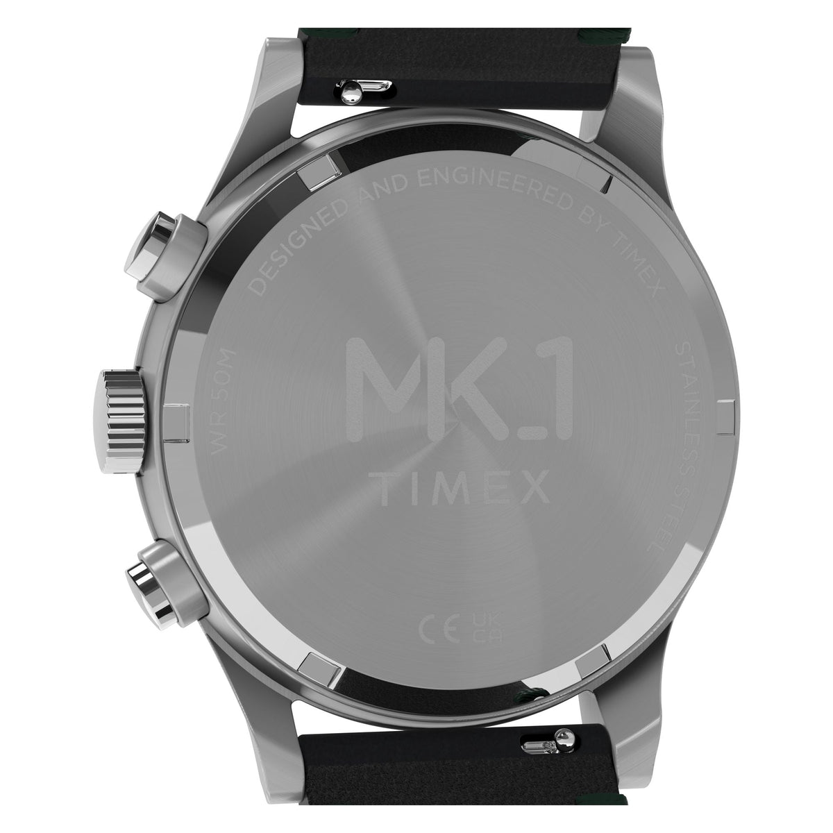 Timex MK1 Chronograph 40mm de hombre correa de cuero – TW2Y71200