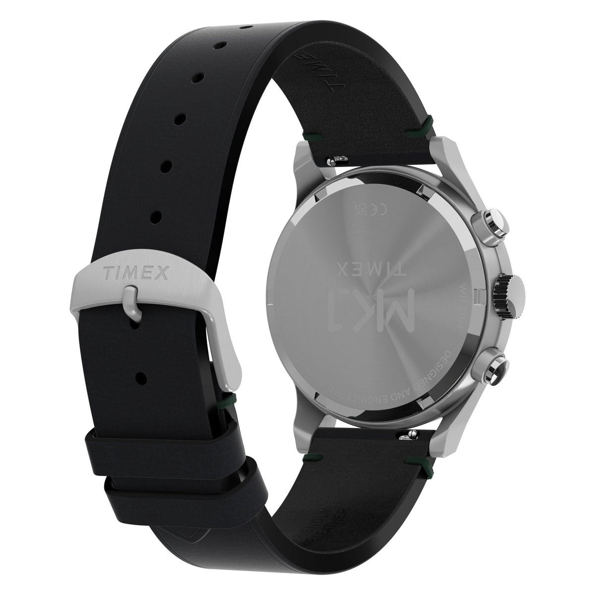 Timex MK1 Chronograph 40mm de hombre correa de cuero – TW2Y71200