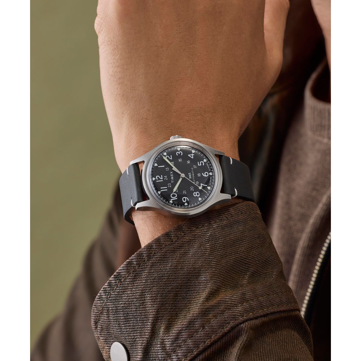 Timex MK1 de hombre automático correa de piel – TW2Y71800