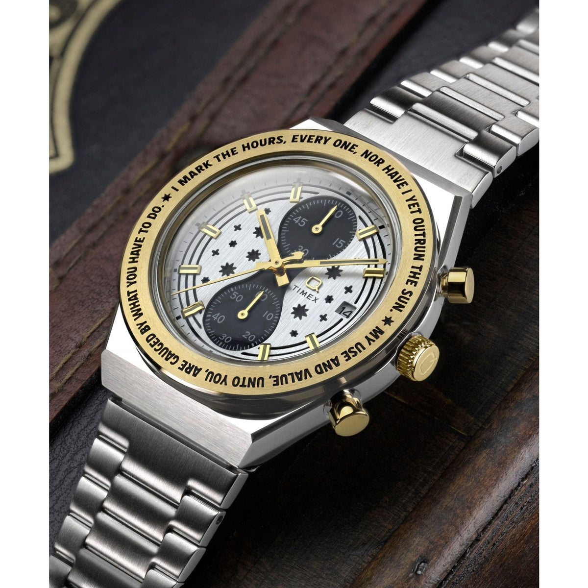 Timex Harry Potter X Q Timex Time Turner de caballero correa de metal – TW2Y75900