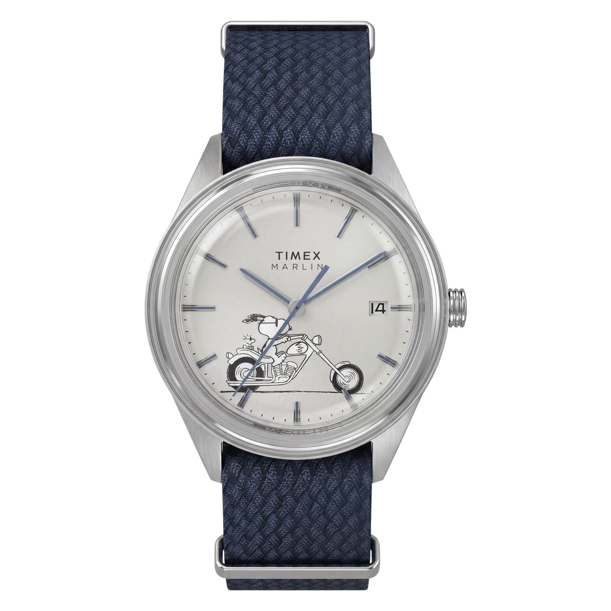 Timex Marlin x Peanuts de hombre correa de tela – TW2Y81000