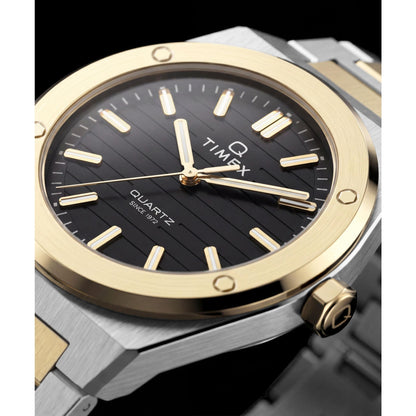 Timex Q Marbella de hombre correa de metal – TW2Y81500
