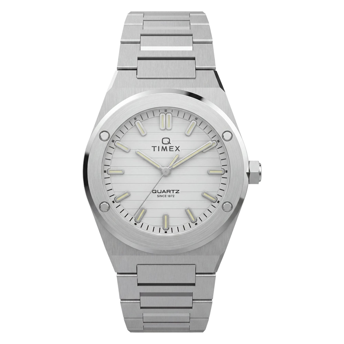 Timex Q Marbella de mujer correa de metal – TW2Y81800