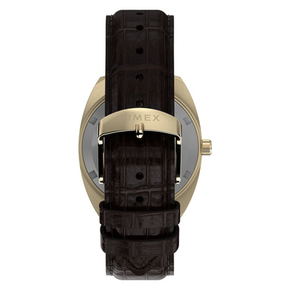 Timex 1976 Rotary Phone Dial de hombre correa de cuero – TW2Y82100