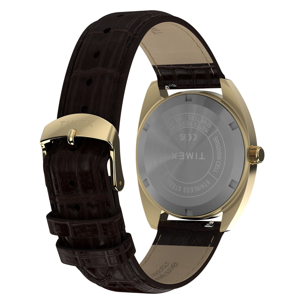 Timex 1976 Rotary Phone Dial de hombre correa de cuero – TW2Y82100
