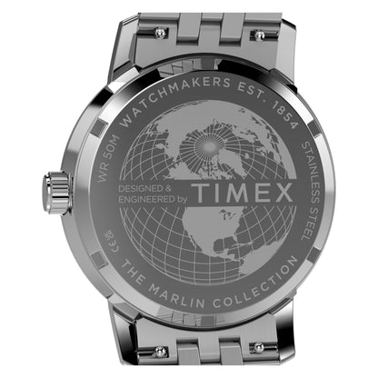 Timex Marlin GMT de hombre correa de metal – TW2Y84100