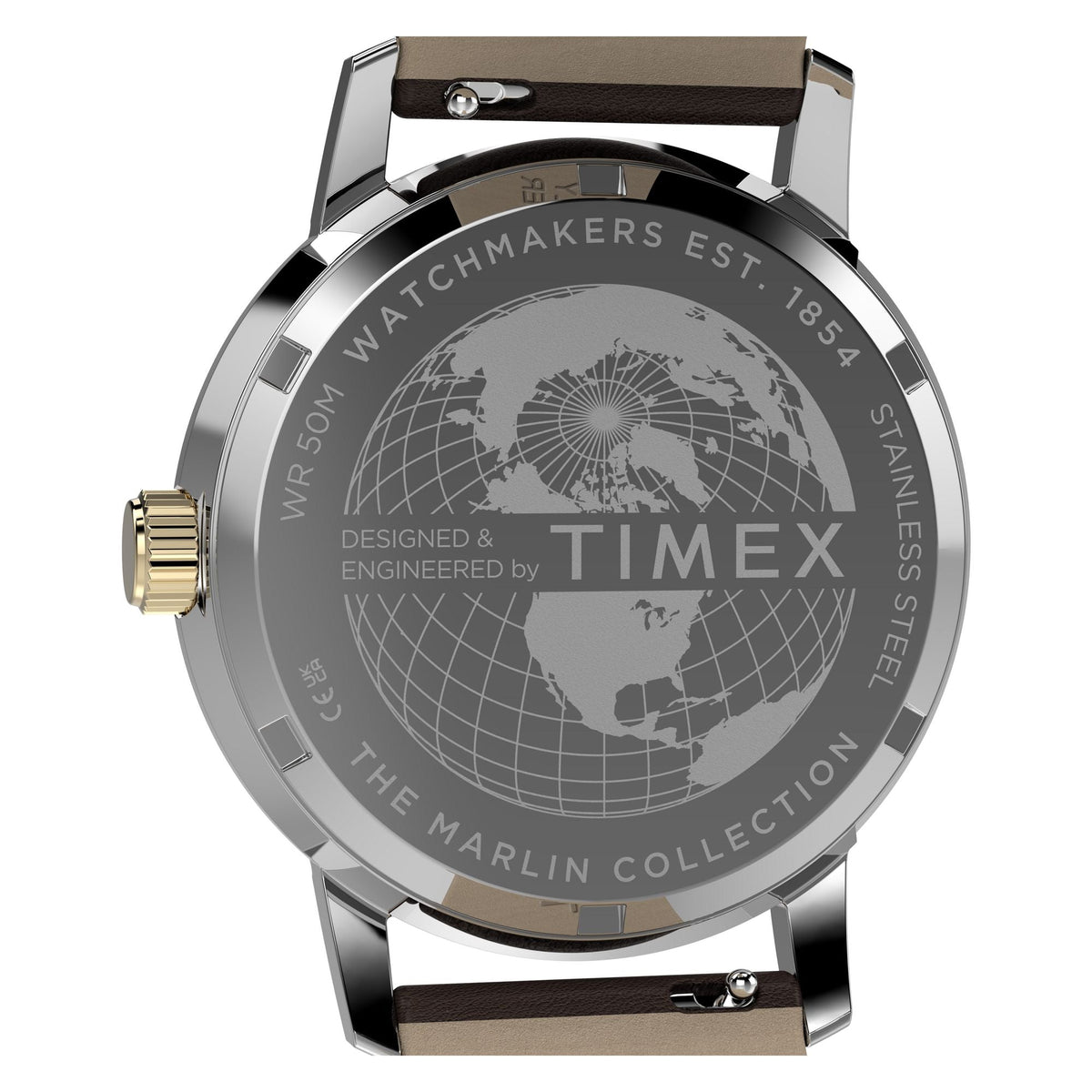 Timex GMT de caballero correa de piel – TW2Y84200
