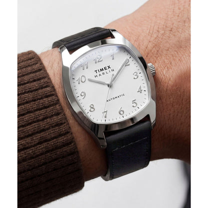 Timex Marlin Chatham automático de caballero correa de cuero – TW2Y84300