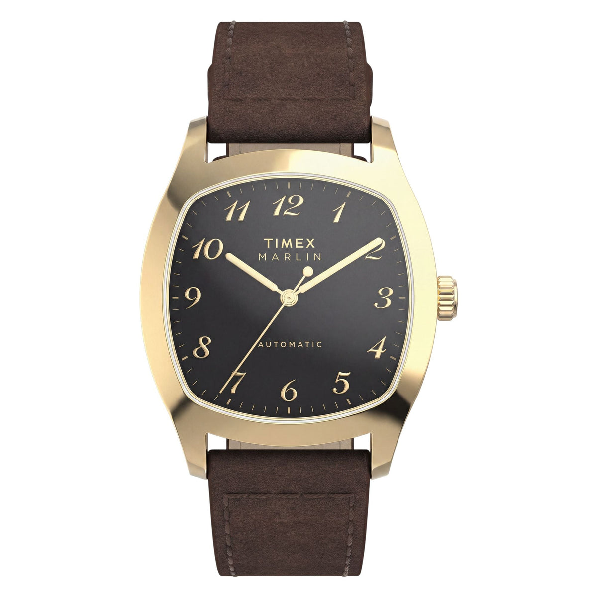 Timex Marlin Chatham de caballero automático banda de piel – TW2Y84500