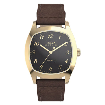 Timex Marlin Chatham de caballero automático banda de piel – TW2Y84500