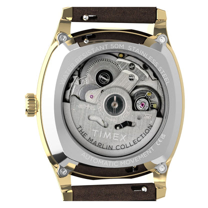 Timex Marlin Chatham de caballero automático banda de piel – TW2Y84500