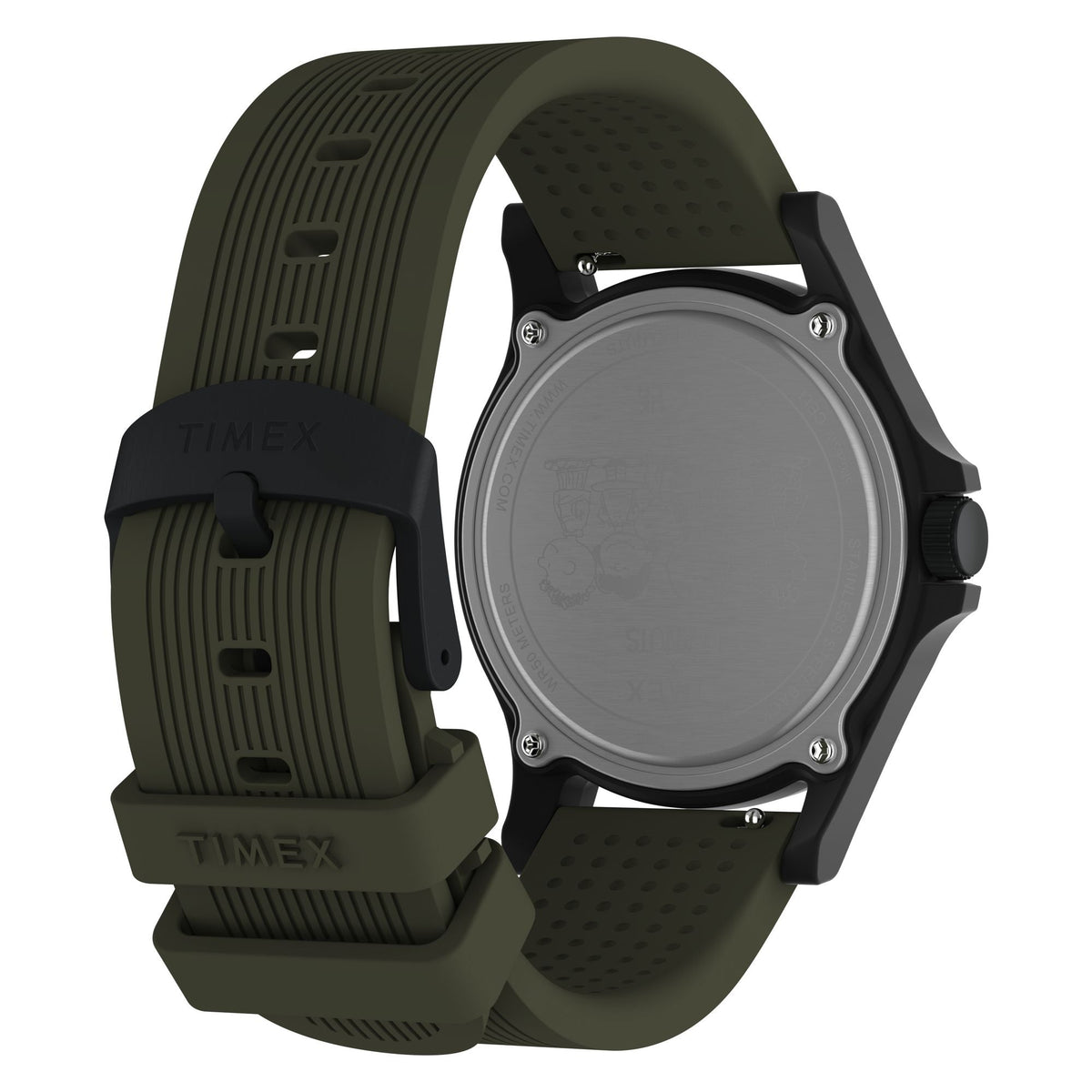 Timex Expedition x Peanuts de hombre correa de caucho Snoopy – TW2Y84600