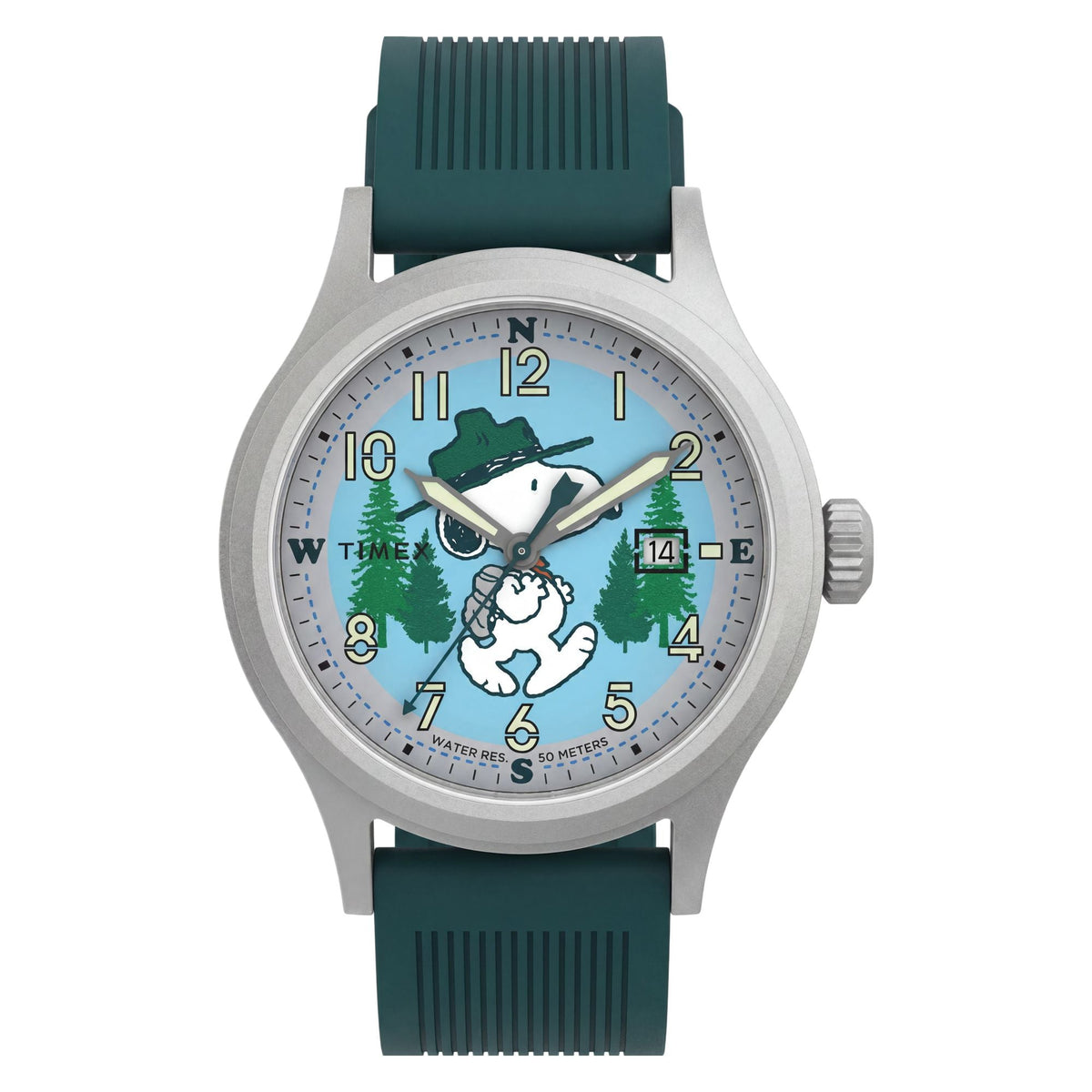 Timex Expedition x Peanuts de caballero correa de silicona Snoopy – TW2Y84800