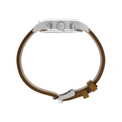 Timex Weekender New England de caballero correa de cuero – TW2Y85000