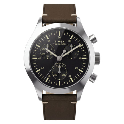 Timex Weekender New England de hombre correa de cuero – TW2Y85200