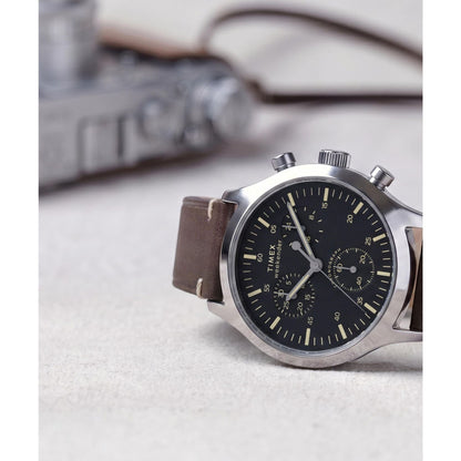 Timex Weekender New England de hombre correa de cuero – TW2Y85200