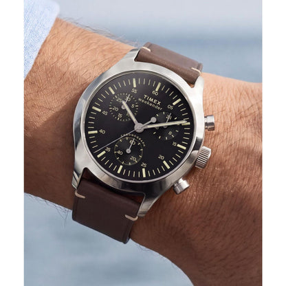 Timex Weekender New England de hombre correa de cuero – TW2Y85200