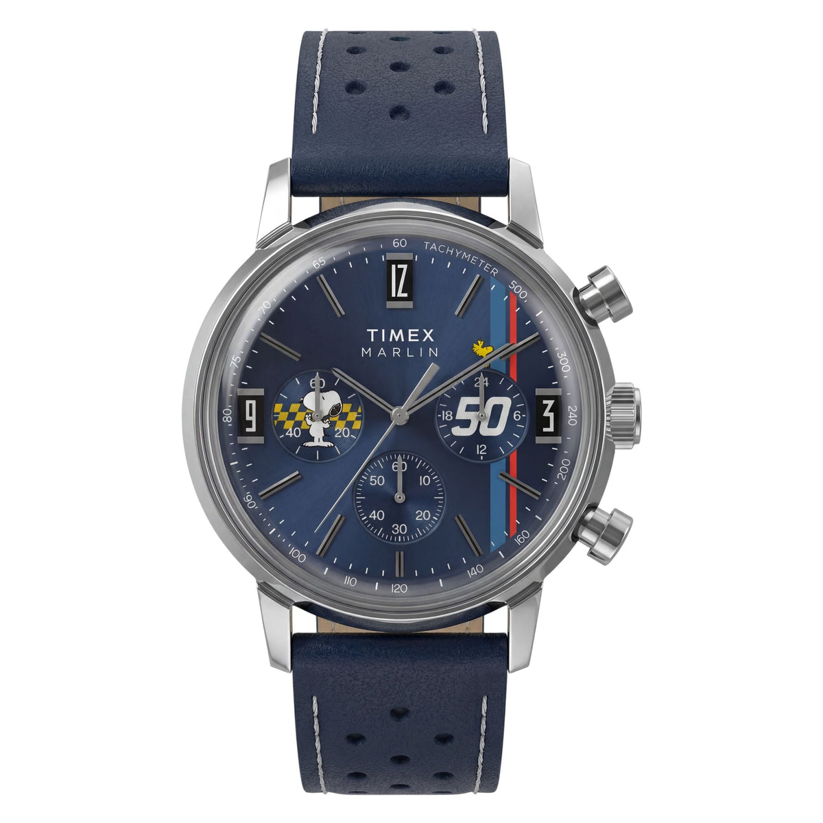 Timex Marlin x Peanuts de caballero correa de piel – TW2Y85300