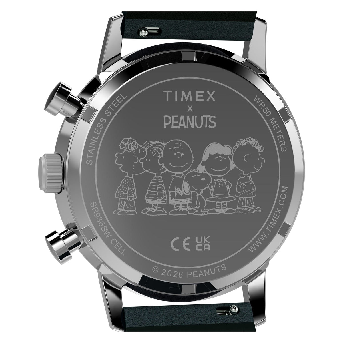 Timex Marlin x Peanuts de caballero correa de piel – TW2Y85300