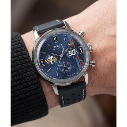 Timex Marlin x Peanuts de caballero correa de piel – TW2Y85300
