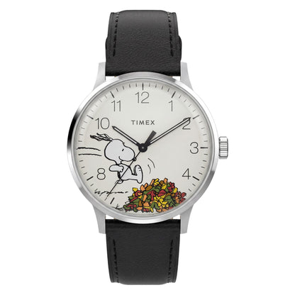 Timex Waterbury x Peanuts de hombre correa de cuero – TW2Y85600