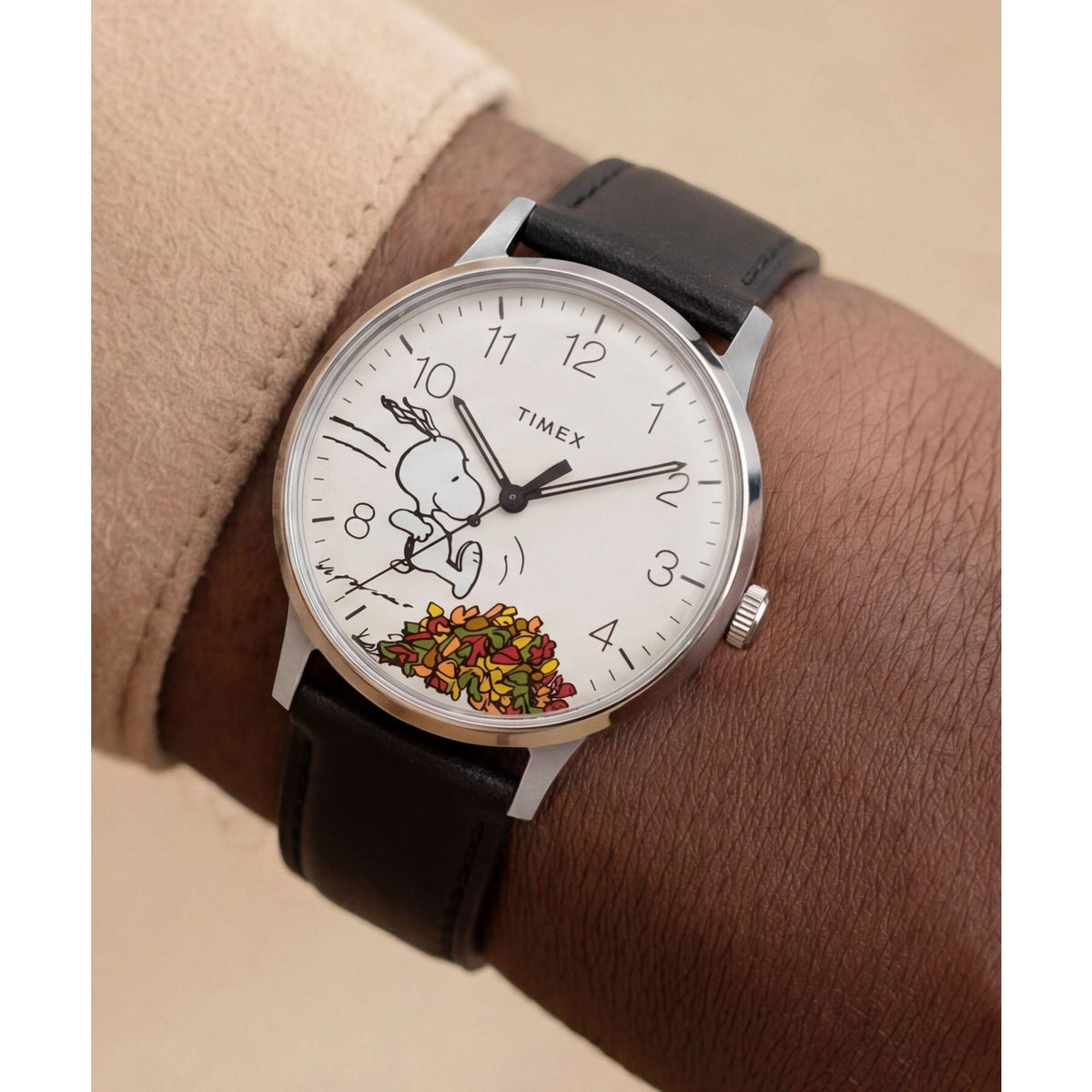 Timex Waterbury x Peanuts de hombre correa de cuero – TW2Y85600