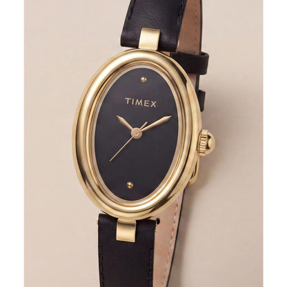 Timex Cavatina de dama banda de piel – TW2Y86300